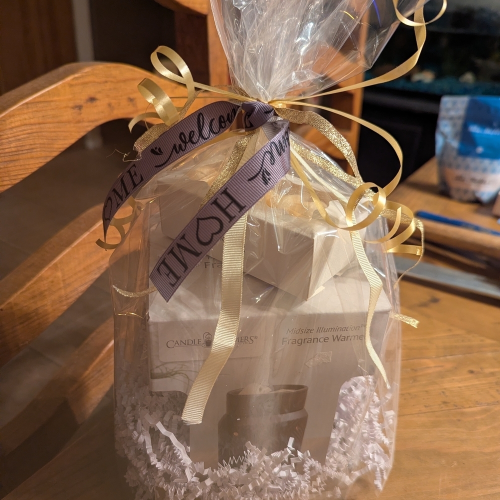 Fragrance Warmer Gift Set - Gold